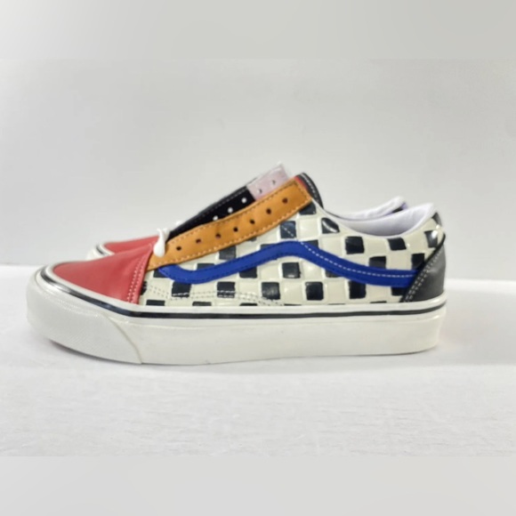 Vans Old Skool DX 36 Anaheim Factory Checkerboard Sneakers - Picture 4 of 8